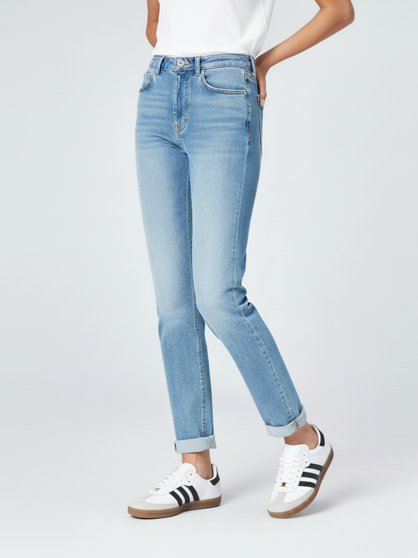 Tennis Samba Blancos con Negro