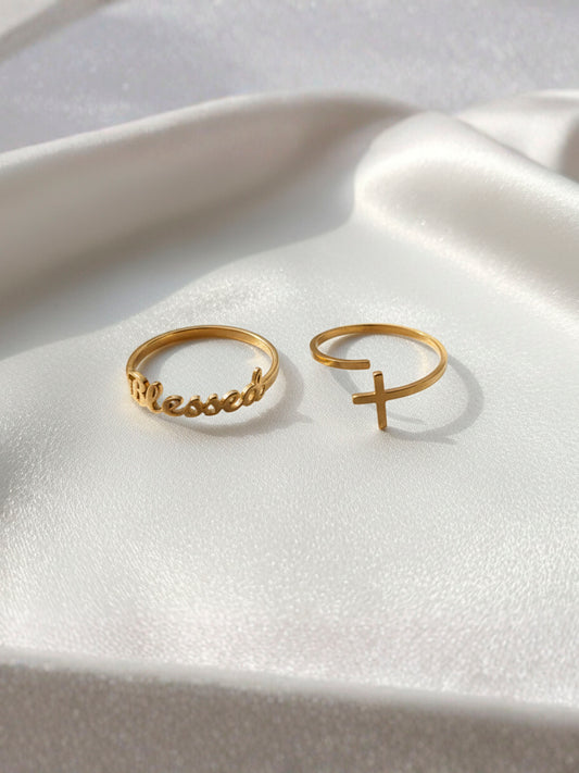 Bendición - Set de Anillos